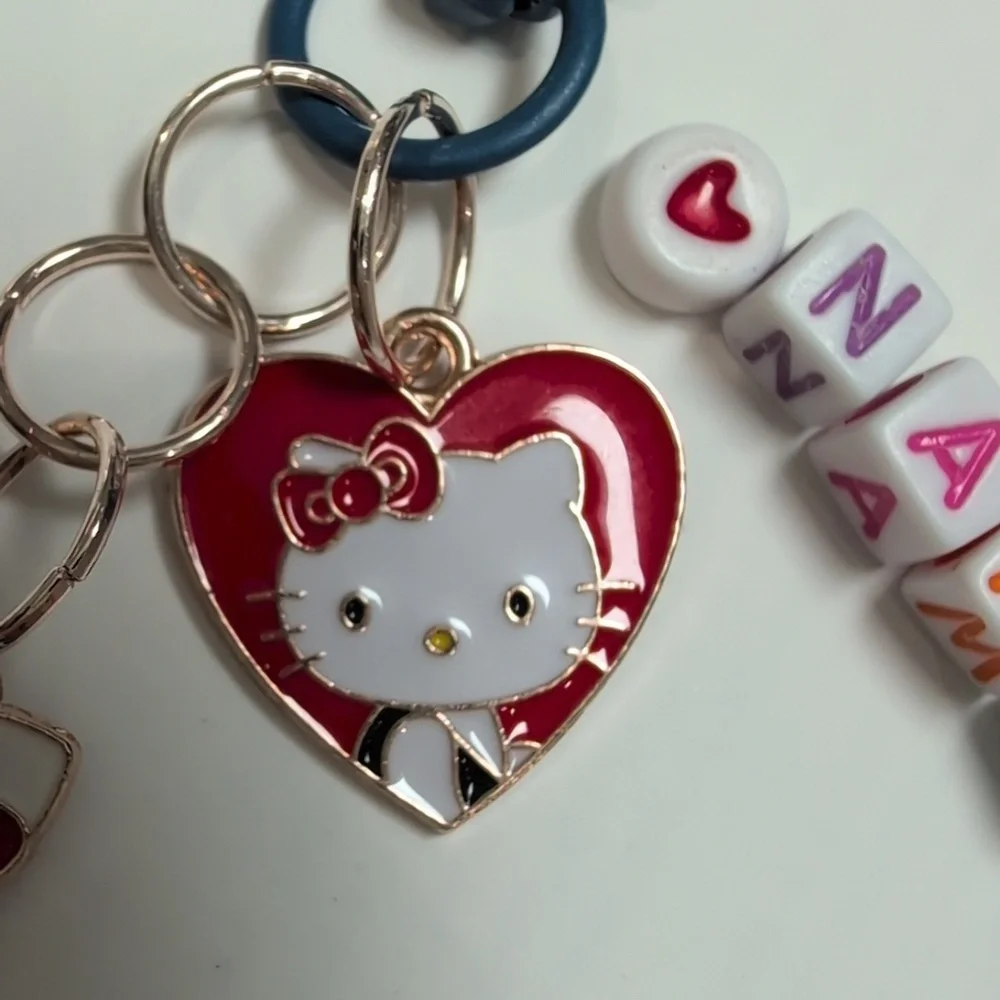 Hello Kitty Charm Keychain *Customizable* - Picture 4 of 4